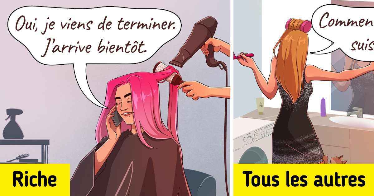 12 Bandes dessinées qui présentent la différence de comportement entre les gens issus de milieux aisés et les autres