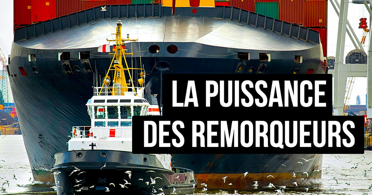 Voici Comment Ces Minuscules Bateaux Peuvent Remorquer Des Cargos Géants