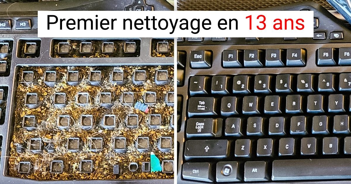 18 Moments où un grand nettoyage a radicalement changé l’aspect des choses