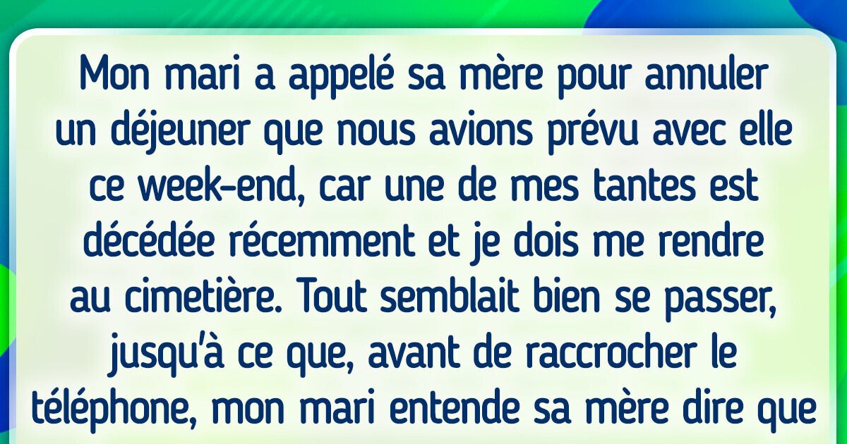 Ma belle-mère a oublié de raccrocher le téléphone et ce que nous avons entendu a déclenché une tempête familiale Ma belle-mère a oublié de raccrocher le téléphone et ce que nous avons entendu a déclenché une tempête familiale