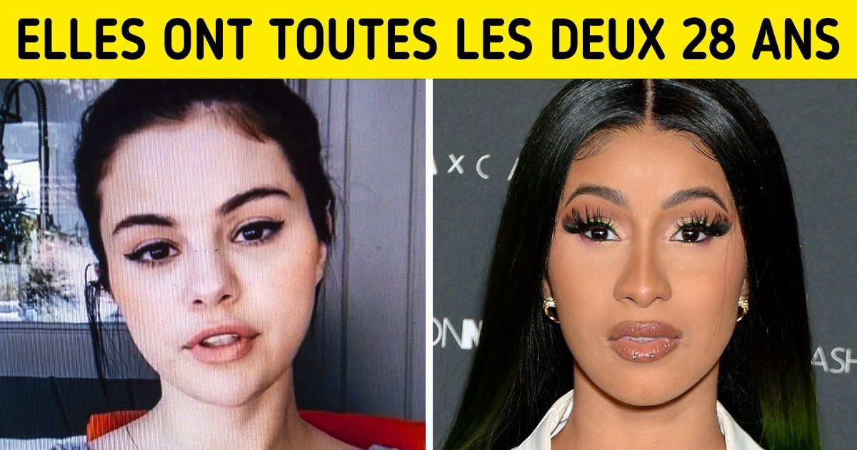 17 Paires de célébrités qui ont exactement le même âge, même si c’est difficile à croire