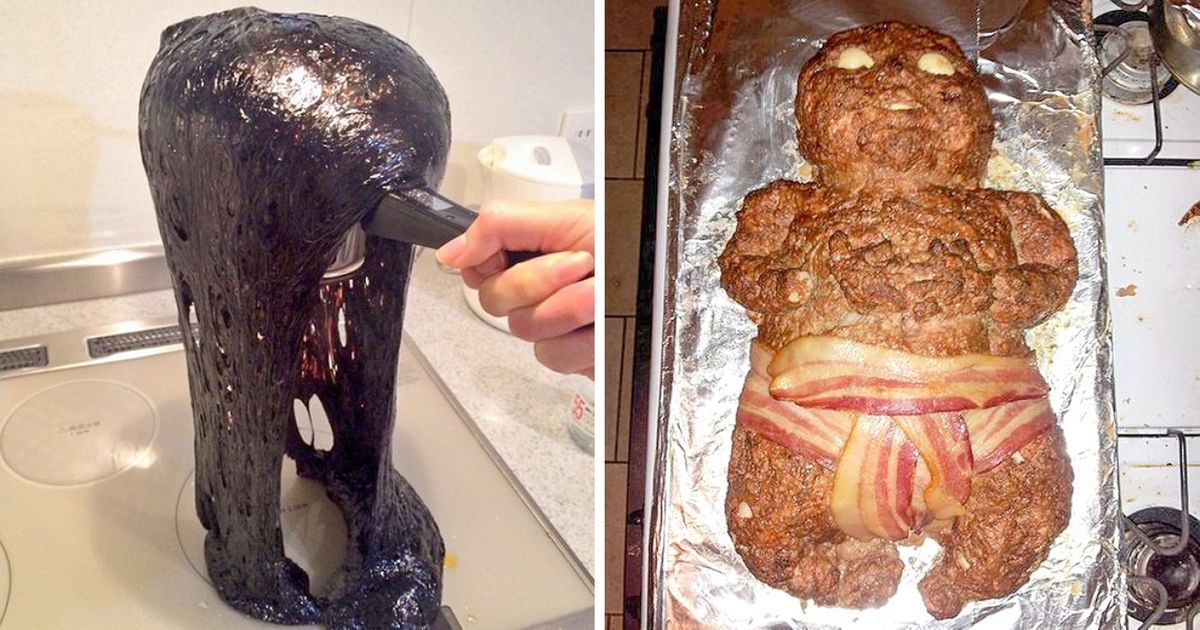 Ces 22 “désastres en cuisine” sont aussi amusants que terrifiants