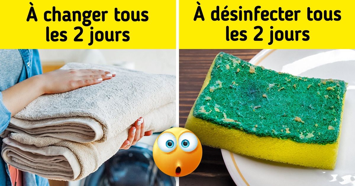 20 Objets que nous devrions nettoyer plus fréquemment que ce nous pouvons imaginer