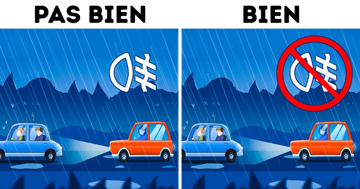 6 conseils pour éviter un accident de voiture par mauvais temps