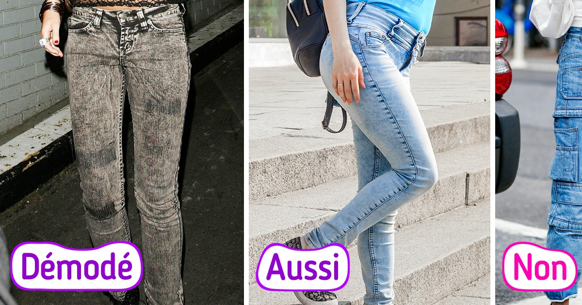 8 Modèles actuels de jeans qui conviennent à toutes occasions de la vie