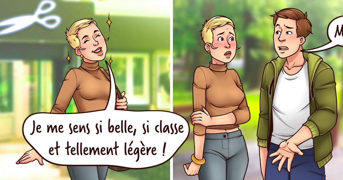 11 Situations vécues par toute femme qui a des cheveux