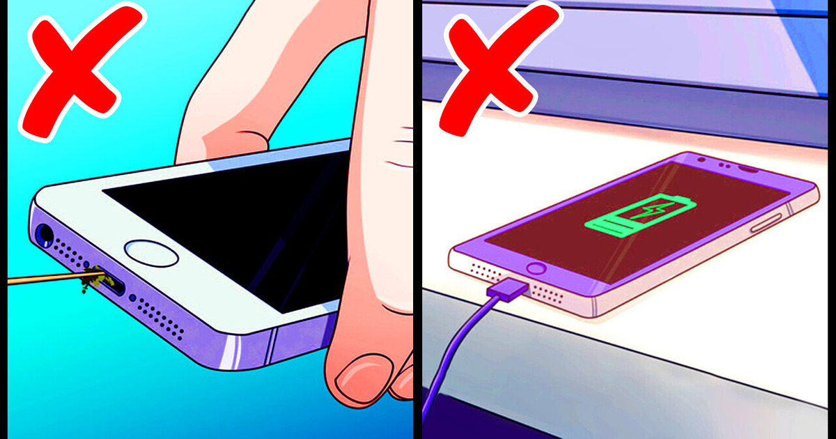 Si tu fais ça à tes appareils, arrête immédiatement ! Si tu fais ça à tes appareils, arrête immédiatement !