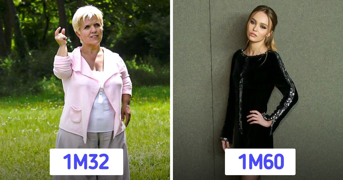 15 Stars françaises dont la taille est une vraie surprise pour nous