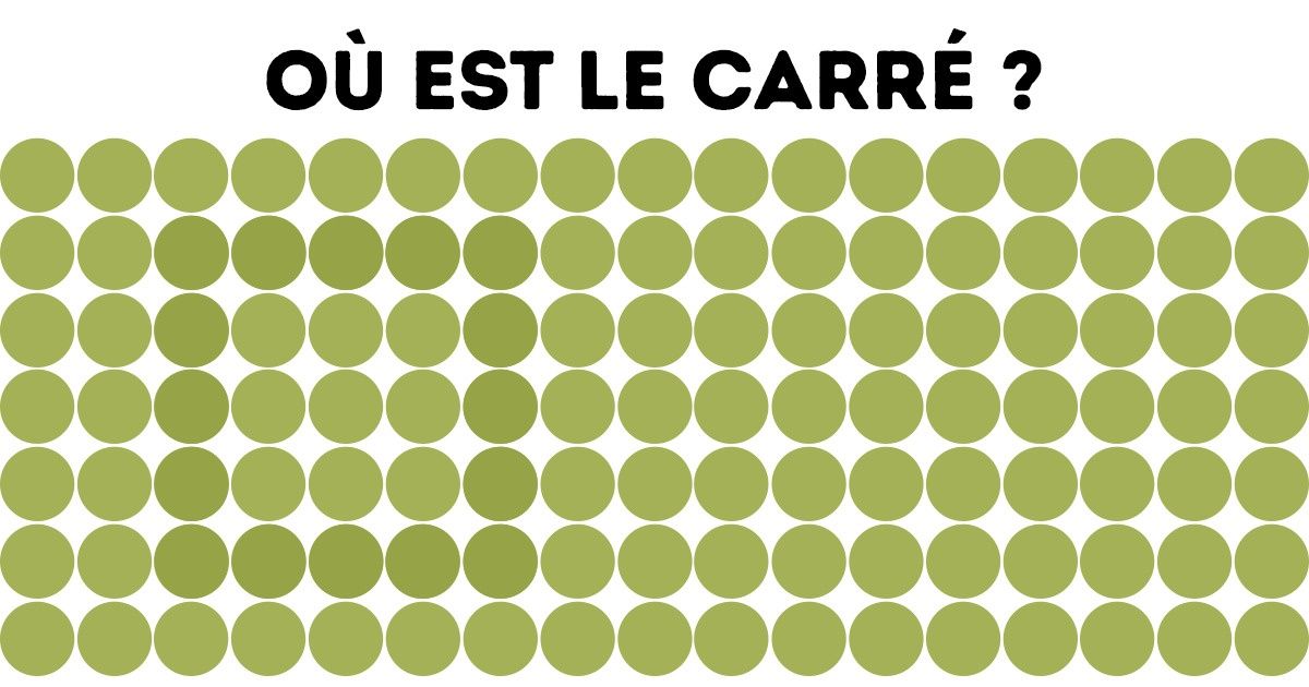 Test : mets ton acuité visuelle à l’épreuve en trouvant les formes cachées dans ces 15 images