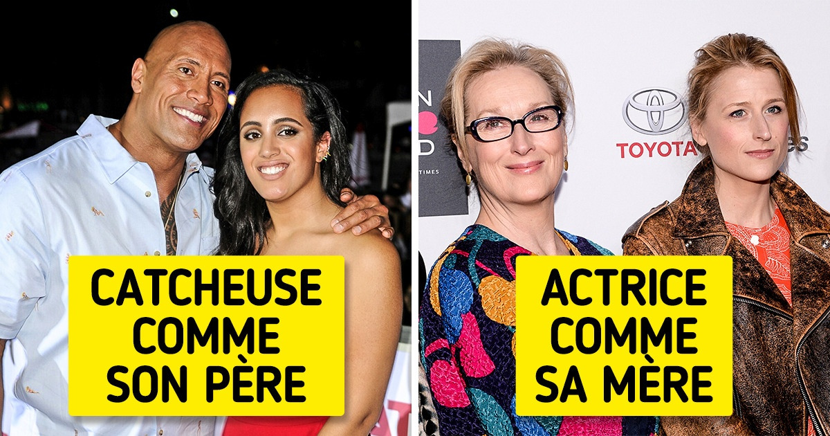 10 Enfants de stars qui ont réussi grâce à leur propre mérite