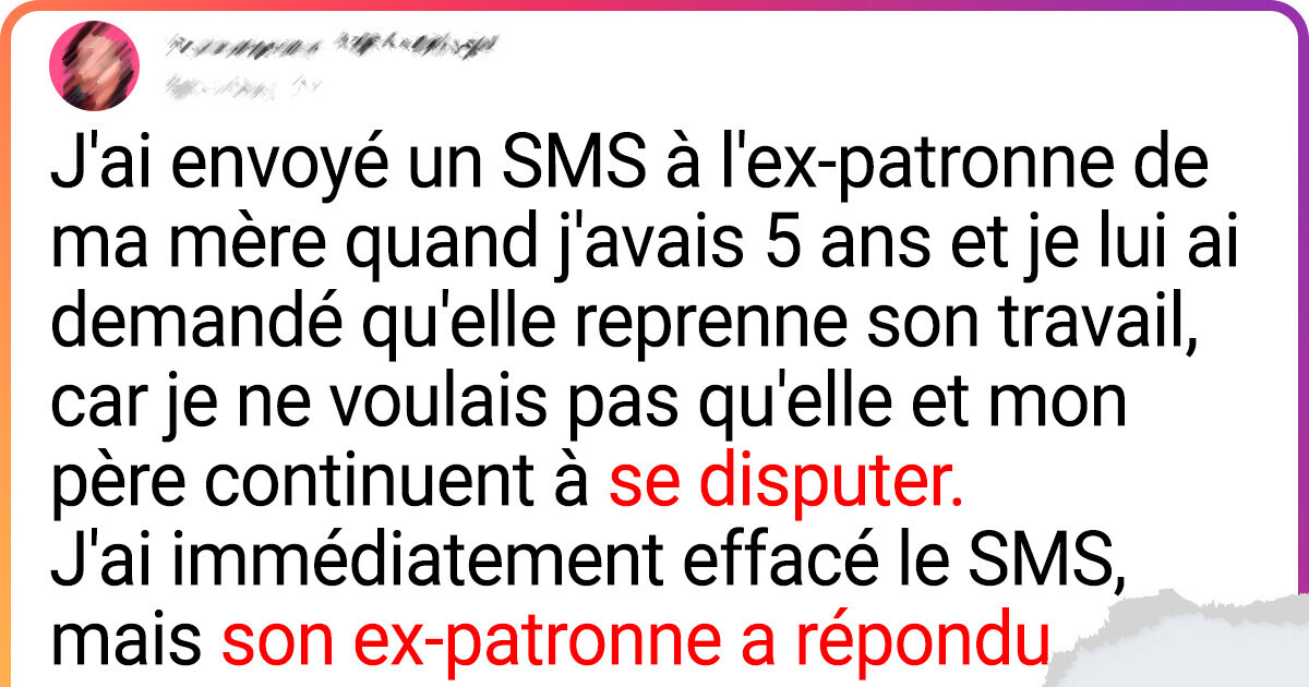 16 Personnes ont décidé de partager des secrets avec des inconnus, tout en gardant leurs parents dans l'ignorance