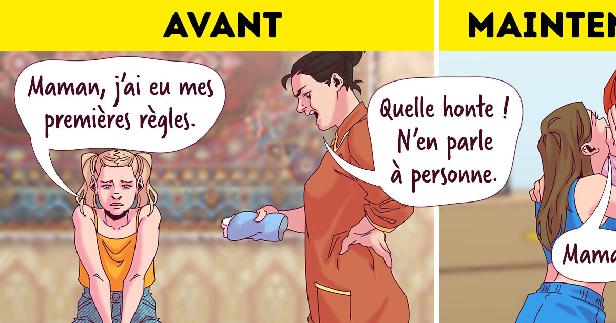14 BDs qui prouvent que les idées sur la vie ont radicalement changé depuis notre enfance