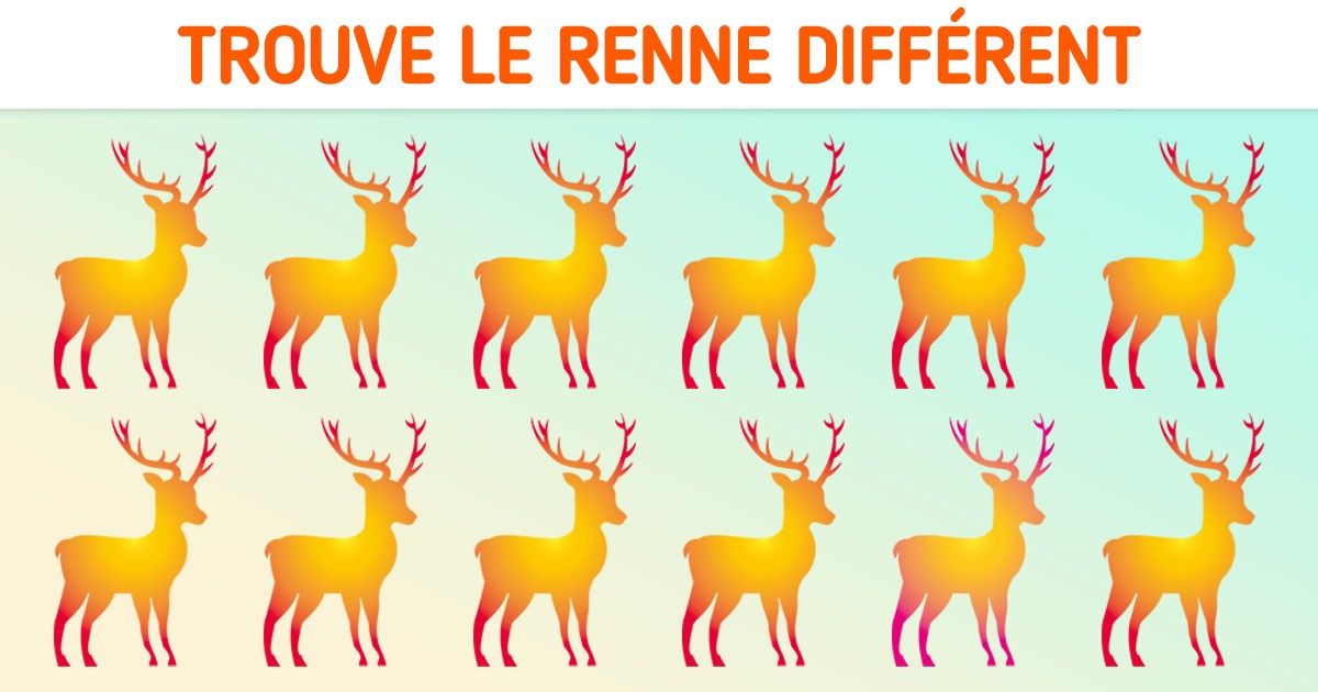Test : Trouve les images de Noël de différentes couleurs