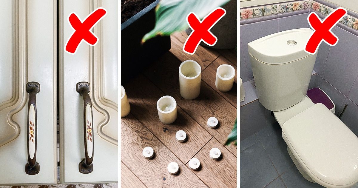 10+ Erreurs d’intérieur qui font perdre leur temps aux ménagères