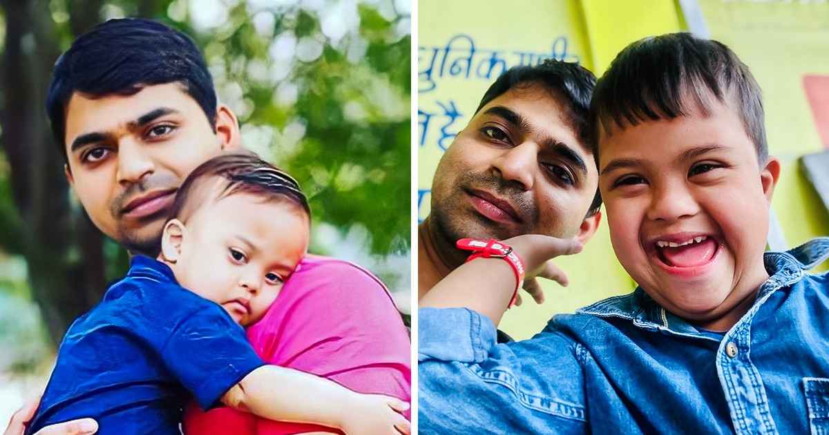 Un père célibataire adopte un enfant trisomique et reçoit le prix de la “meilleure maman du monde”