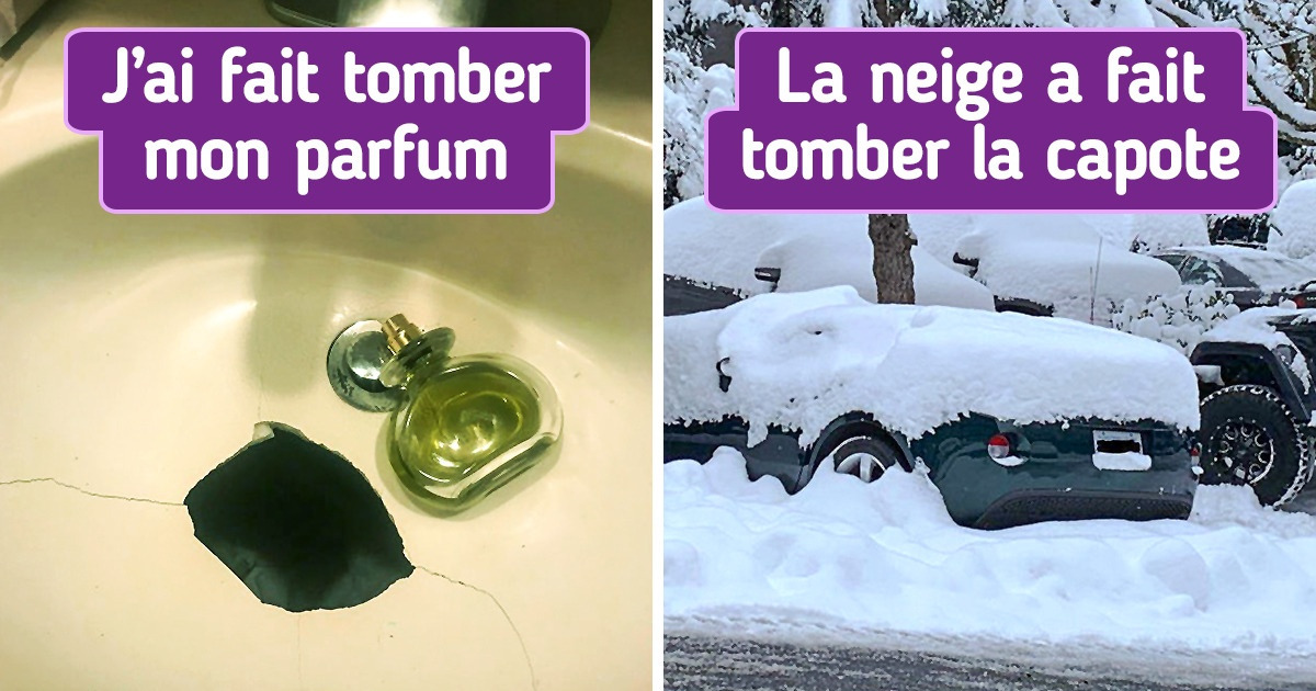 20 Imprudences qui ne se sont heureusement pas transformées en catastrophes, à un cheveu près