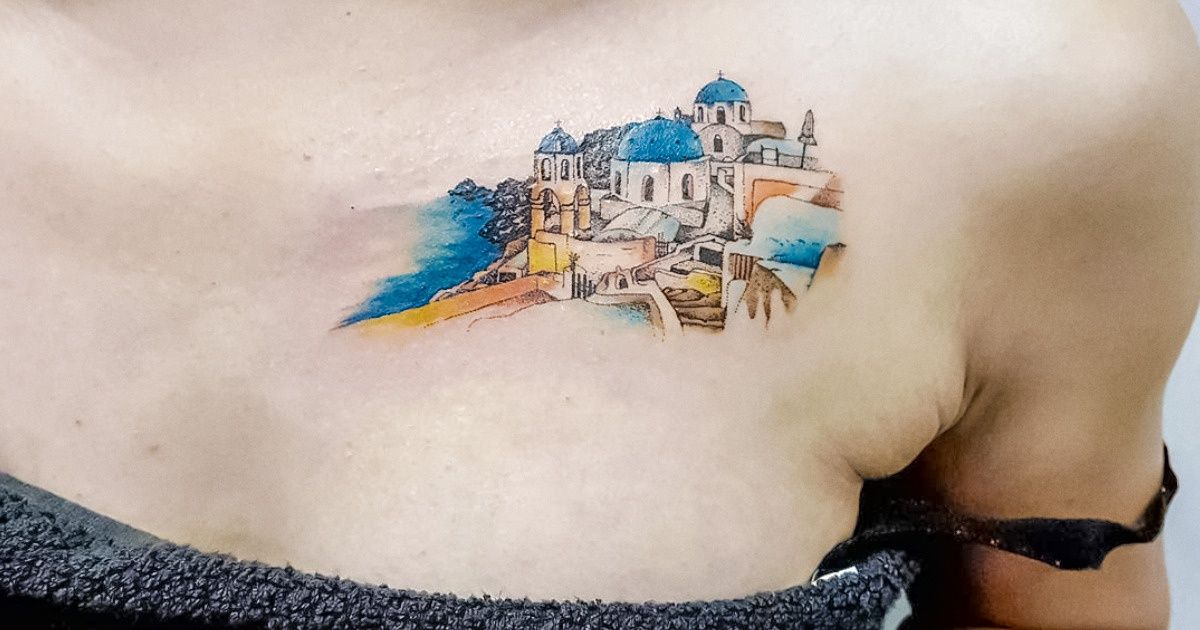 28 Tatouages architecturaux inspirants ! 28 Tatouages architecturaux inspirants !