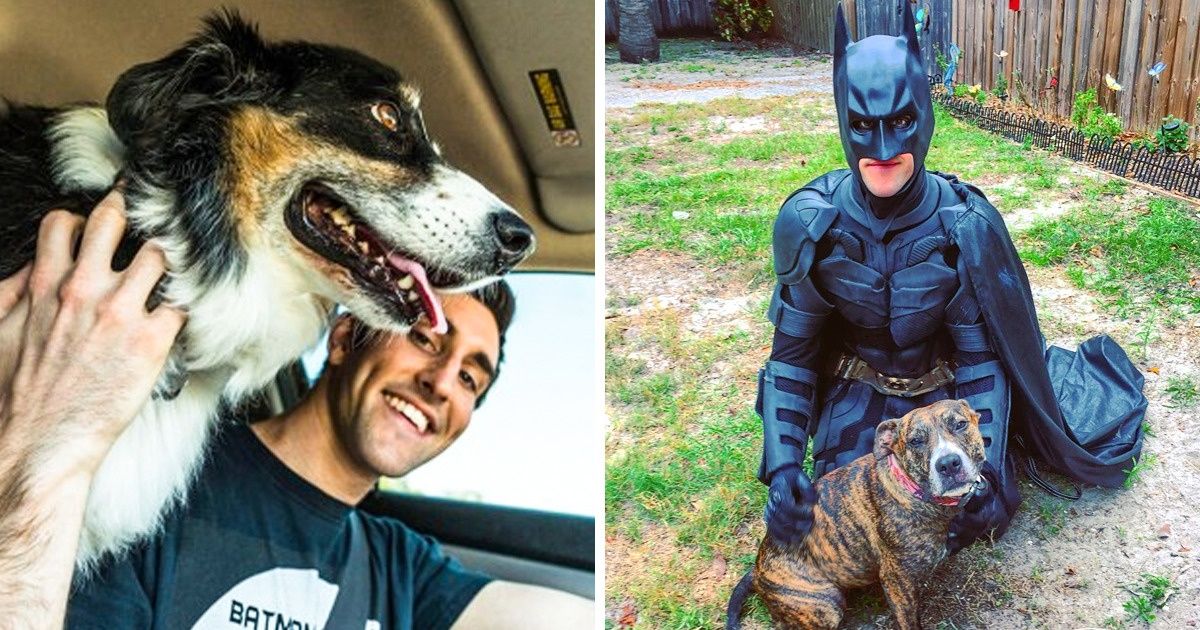 Ce jeune homme se déguise en Batman pour que les animaux trouvent un nouveau foyer et ne soient pas sacrifiés Ce jeune homme se déguise en Batman pour que les animaux trouvent un nouveau foyer et ne soient pas sacrifiés