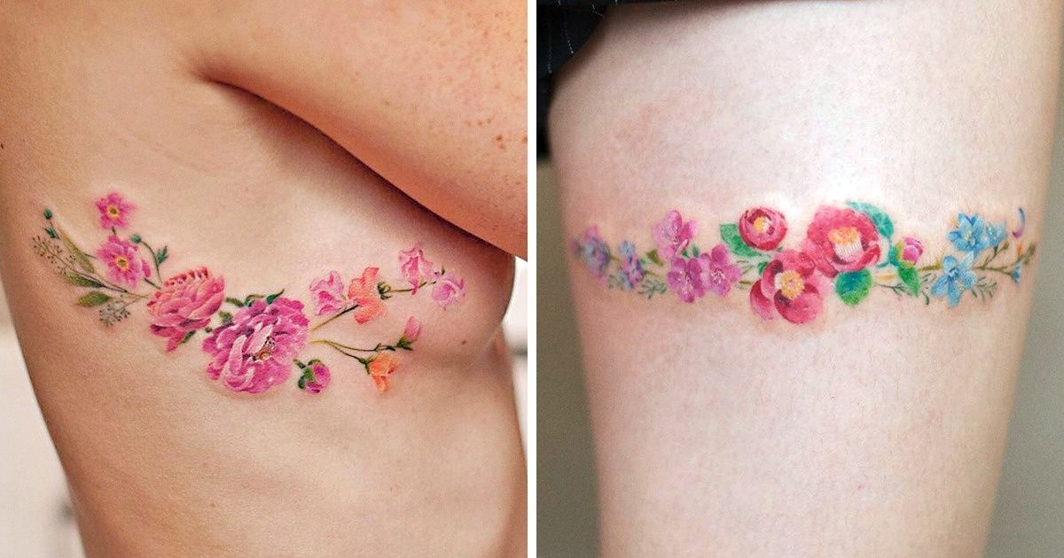 Ces 21 idées de tatouages vont plaire à ceux qui adorent le printemps !