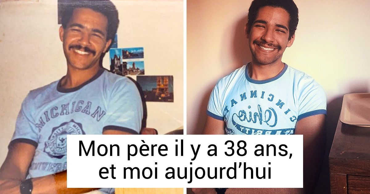 20 Personnes qui sont de véritables sosies de leurs parents