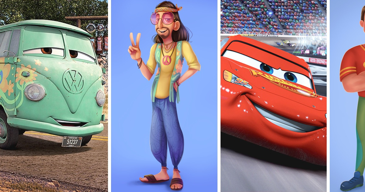 Voici à quoi ressembleraient les personnages de “Cars” s’ils étaient humains, selon Sympa