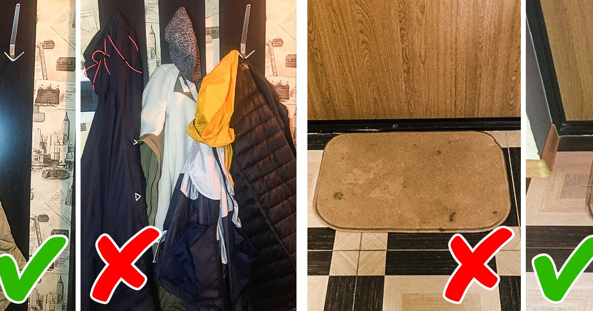 10 Choses qui rendent désordonnée la zone d’entrée même la plus élégante