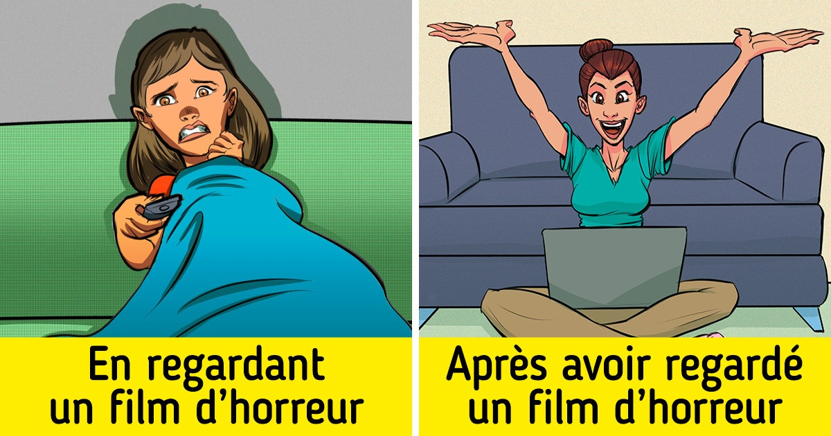 7 Raisons qui expliquent notre sentiment de bien-être après avoir visionné un film d’horreur