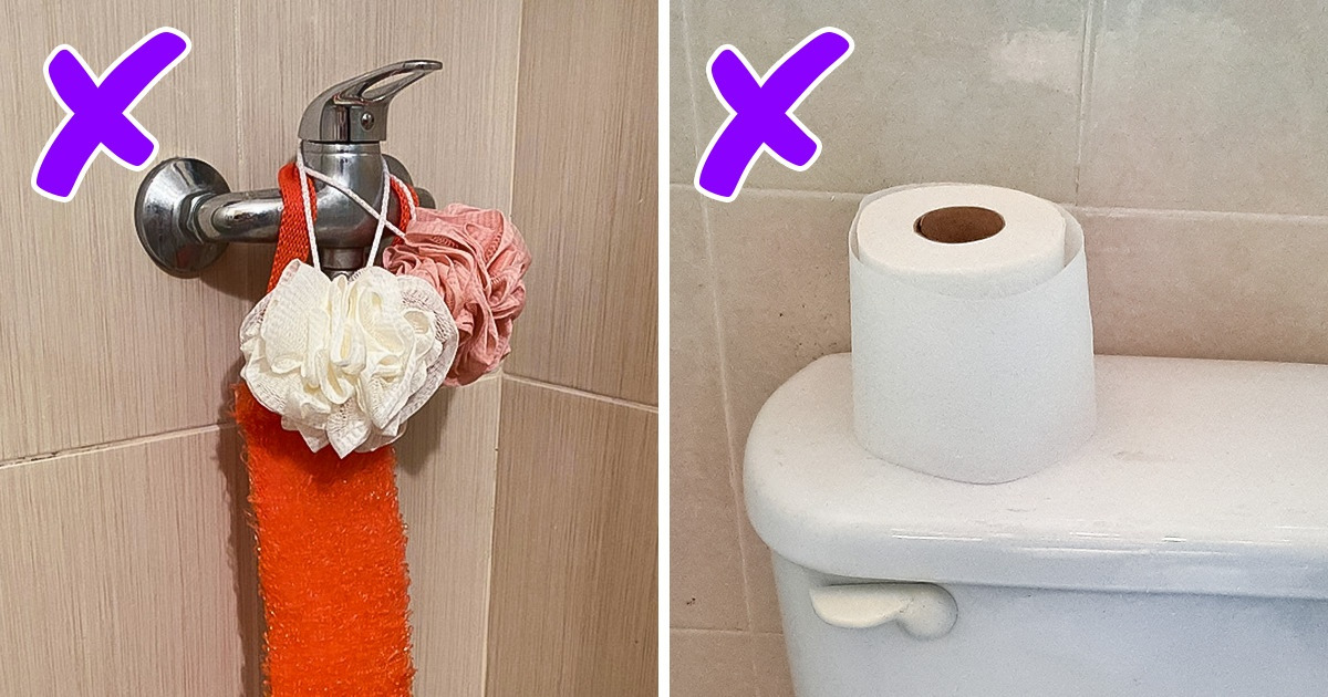 15 Erreurs innocentes qui donnent un aspect négligé à notre salle de bain