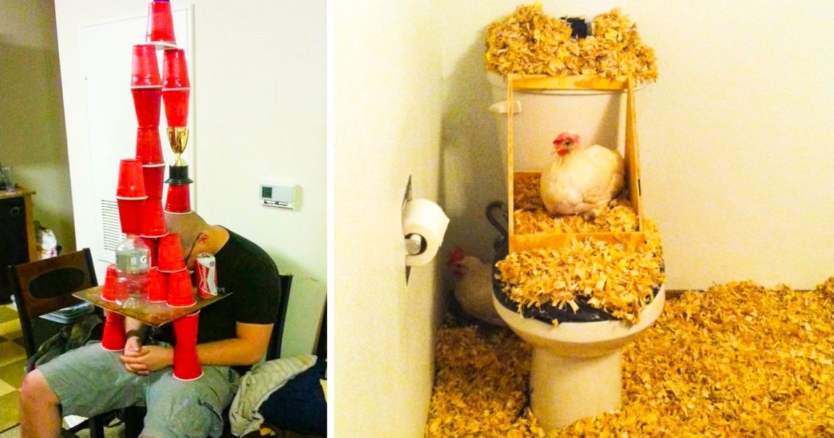 Découvre 18 photos qui prouvent que vivre avec un colocataire n’est pas toujours si facile...