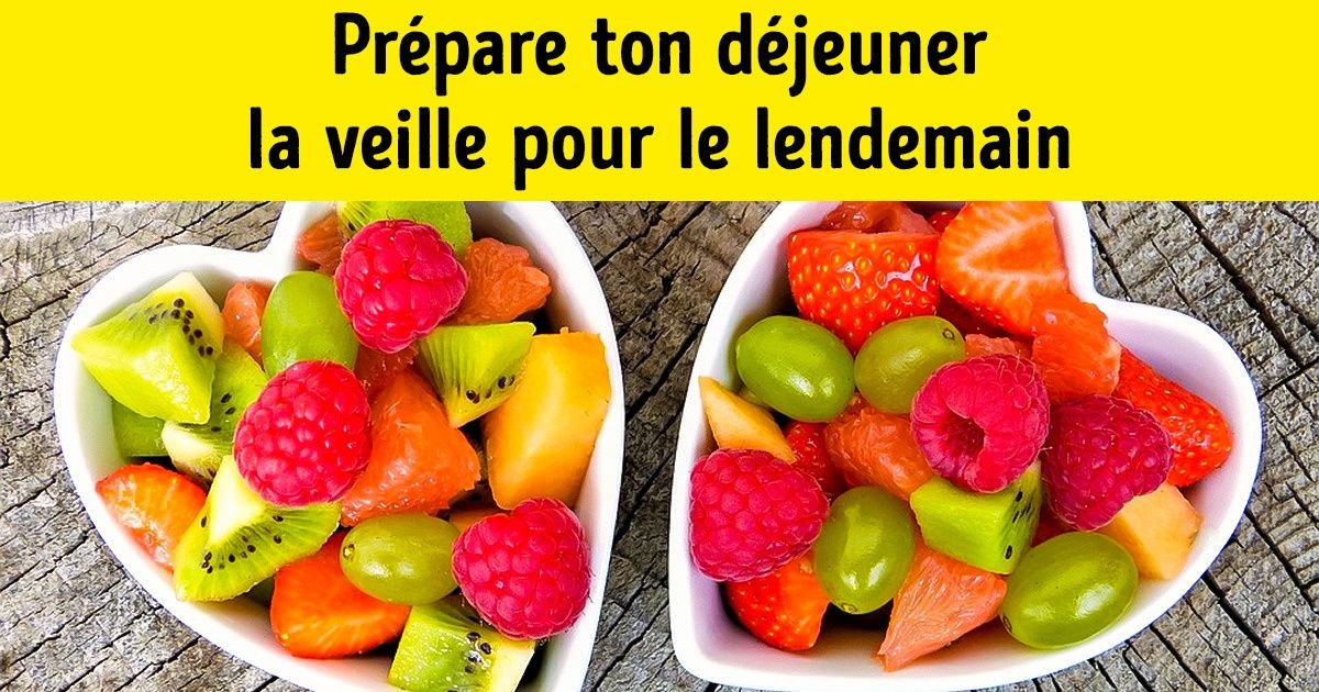 Découvre 9 astuces pour incorporer plus de fruits et de légumes à ton alimentation