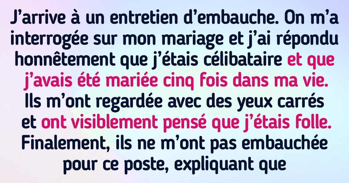 13+ Personnes ont parlé des entretiens qu’elles ne pourront jamais oublier malgré elles