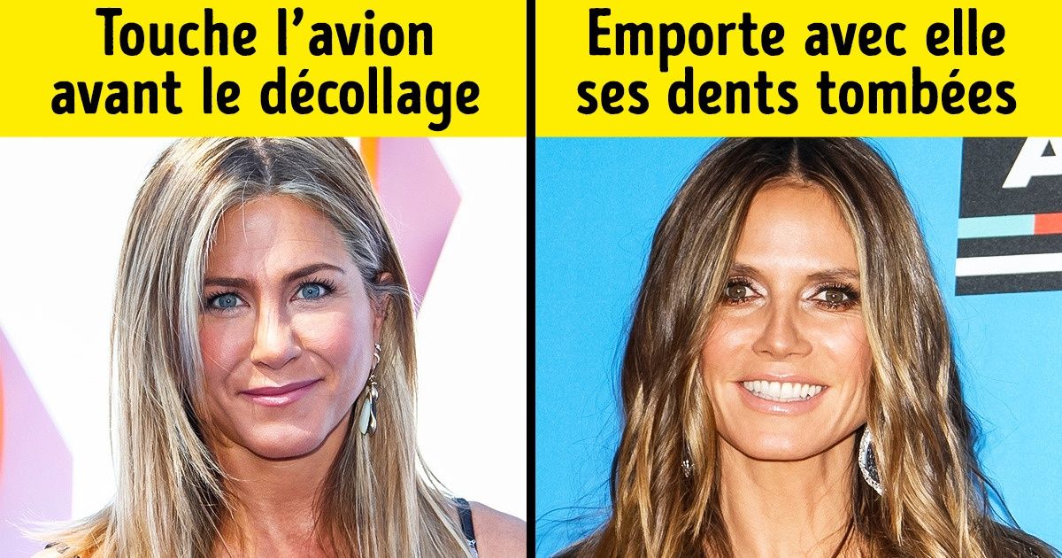 15 Rituels étranges que les célébrités effectuent pour se porter chance