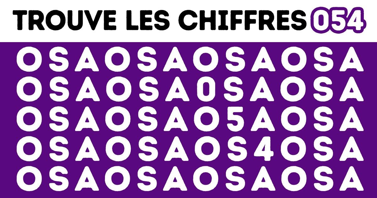 Test : Défie ton esprit avec ces 11 casse-têtes à résoudre en moins de 7 secondes Test : Défie ton esprit avec ces 11 casse-têtes à résoudre en moins de 7 secondes