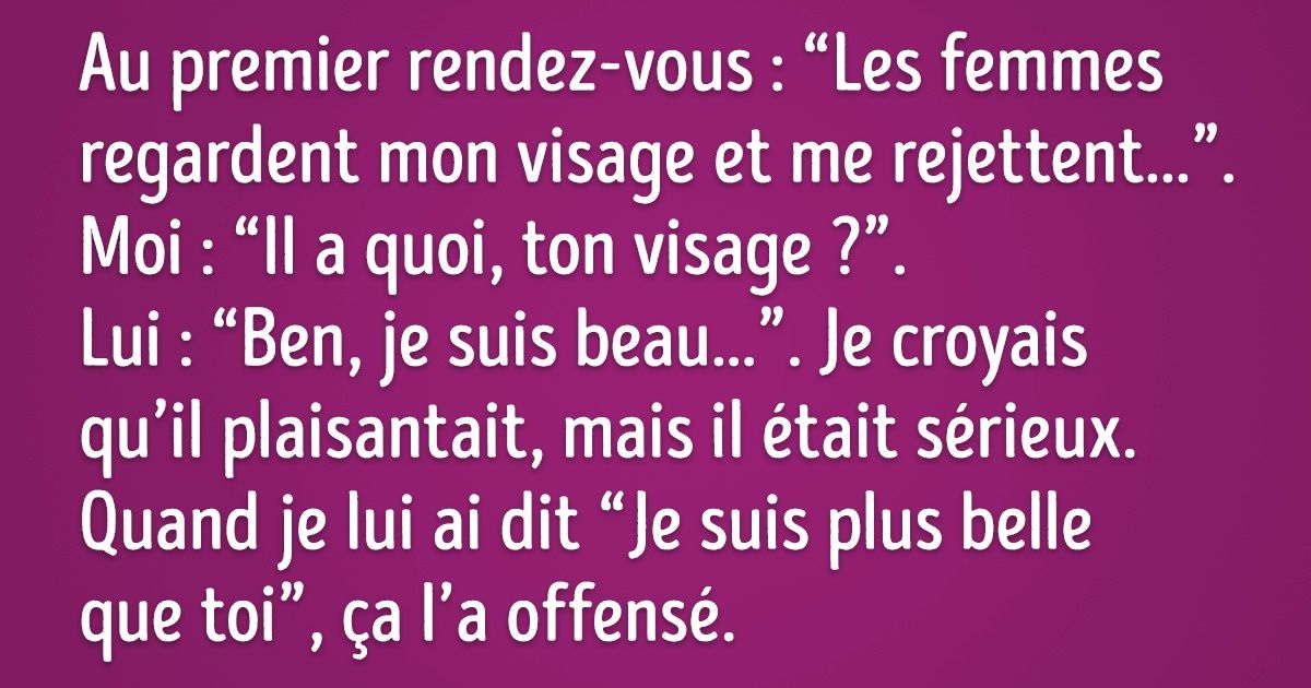 20 Personnes qui ont vécu les pires premiers rendez-vous du monde 20 Personnes qui ont vécu les pires premiers rendez-vous du monde
