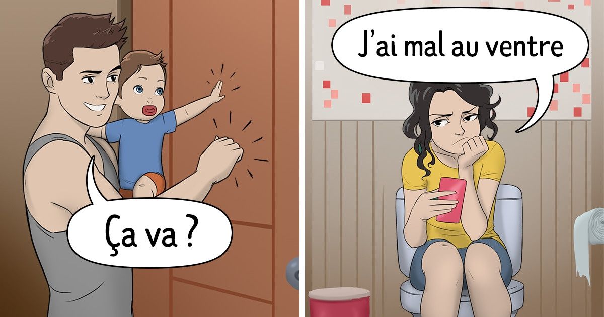 10 Situations qui montrent la réalité de la vie avant et après avoir eu des enfants