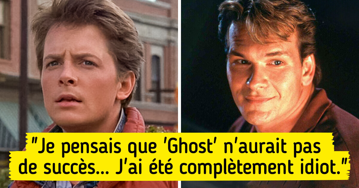 10 Acteurs qui ont dit non à de grands films et qui regrettent leur choix de l’époque 10 Acteurs qui ont dit non à de grands films et qui regrettent leur choix de l’époque