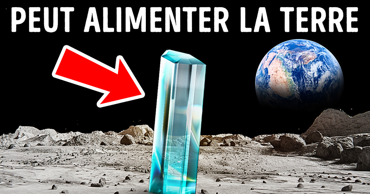 Ce cristal de lune pourrait alimenter la Terre pendant 45 000 ans Ce cristal de lune pourrait alimenter la Terre pendant 45 000 ans