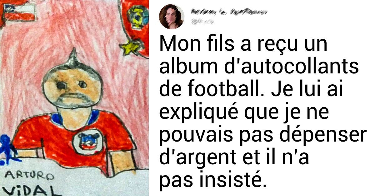 Un garçon chilien a dessiné les autocollants de ses joueurs de football préférés et grâce à ce geste, il a reçu une énorme surprise Un garçon chilien a dessiné les autocollants de ses joueurs de football préférés et grâce à ce geste, il a reçu une énorme surprise