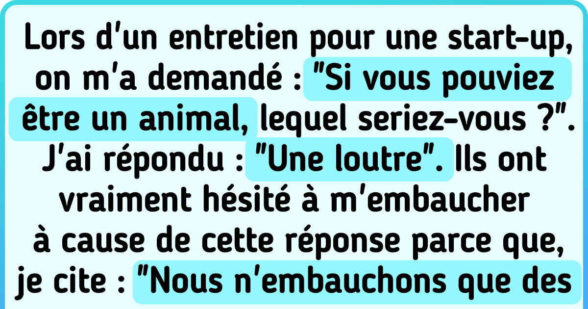 10+ Internautes qui ont raconté leur mésaventure lors un entretien d’embauche