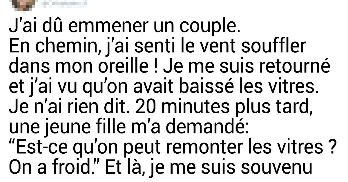 18 Histoires fascinantes qui se sont produites lors d’un trajet en taxi