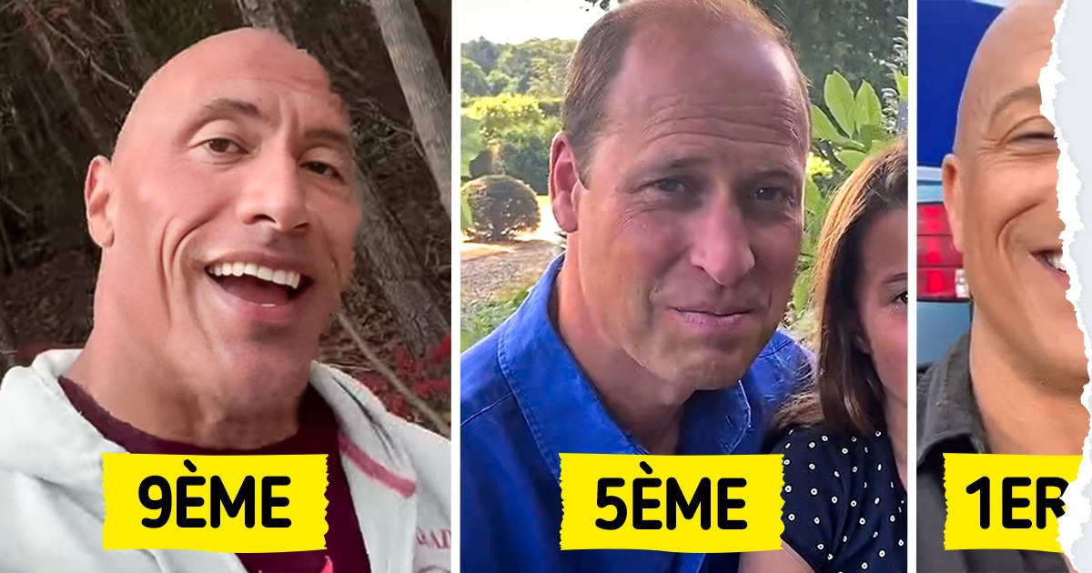Les 10 chauves les plus sexy de 2022, selon une étude (le prince William a été détrôné)