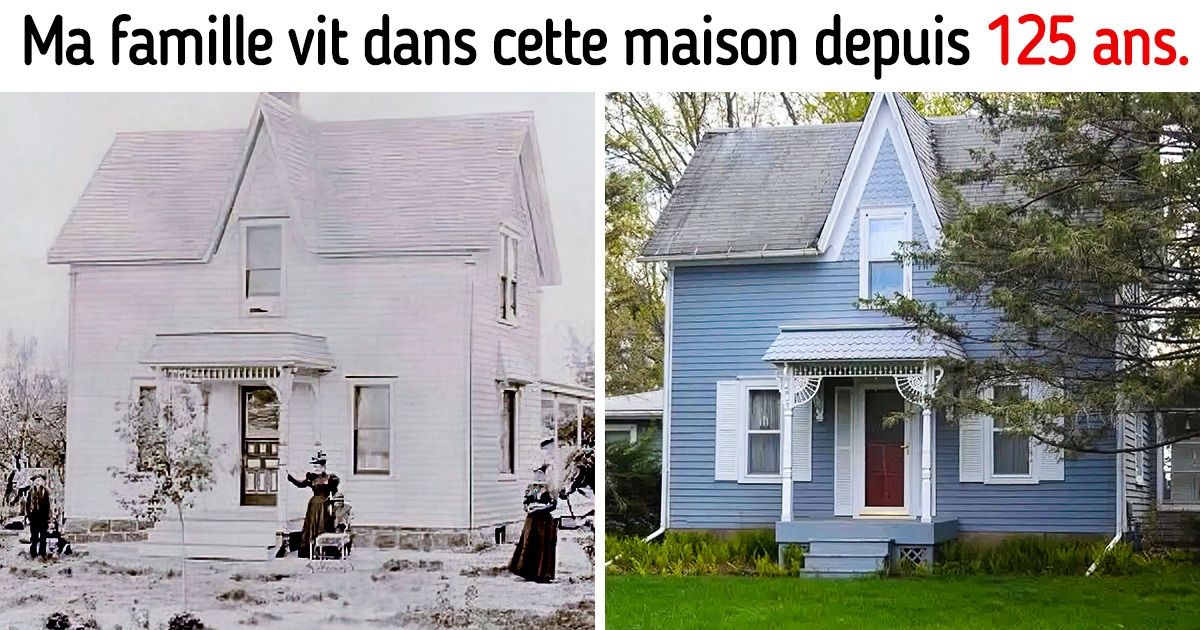 15 Photos qui montrent le résultat du passage du temps sur plusieurs décennies