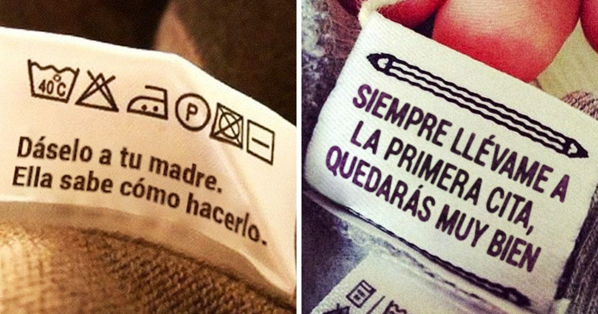 20 Étiquettes auxquelles on ne s’attendait pas mais qui délivrent des conseils avisés