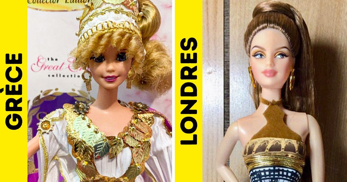 Voici à quoi ressemblent les poupées Barbie dans différentes parties du monde