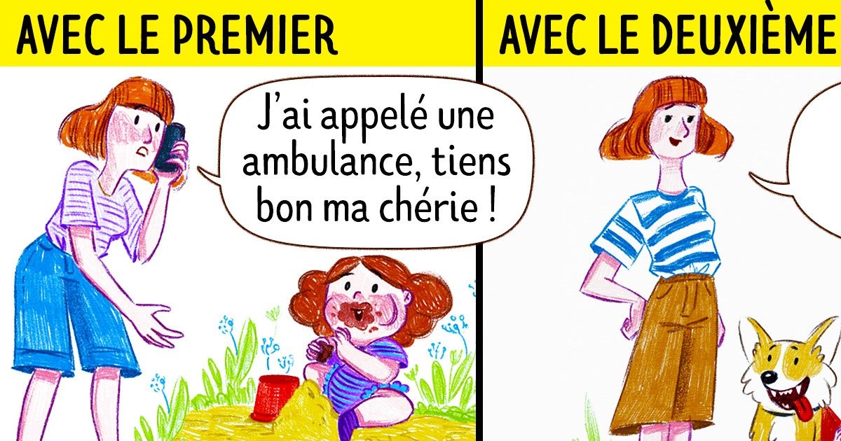 14 Bandes dessinées sur la différence de perception des parents entre leur premier et leur deuxième enfant 14 Bandes dessinées sur la différence de perception des parents entre leur premier et leur deuxième enfant