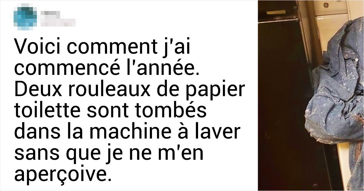 15 Personnes qui ne demandaient qu’à faire leur lessive, mais qui ont dû lutter contre la malchance