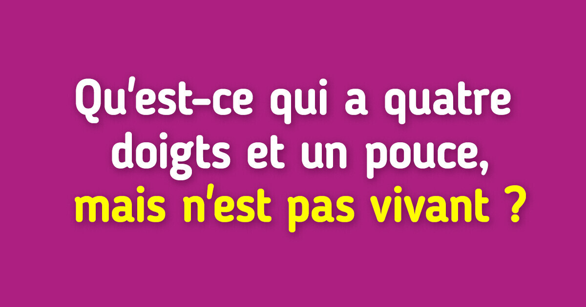15 Devinettes stimulantes pour aiguiser ton esprit et déclencher des fous rires