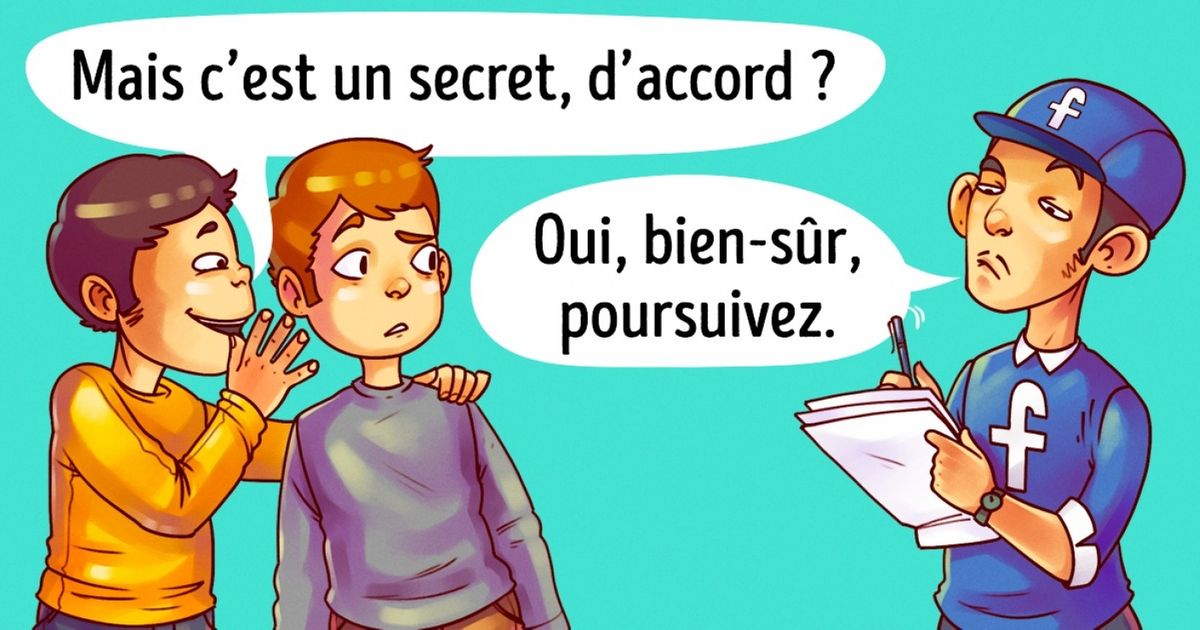 15 Données privées que Facebook connaît sur tous ses utilisateurs