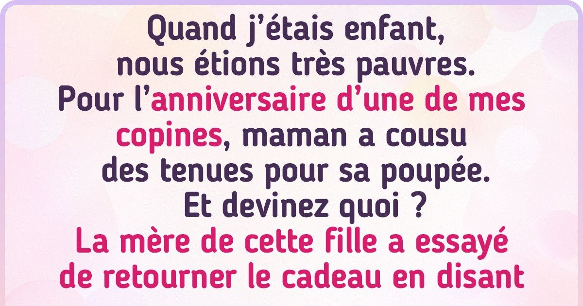 15 Personnes ont parlé des choses les plus ordinaires qui semblaient être un luxe lorsqu’elles étaient enfants