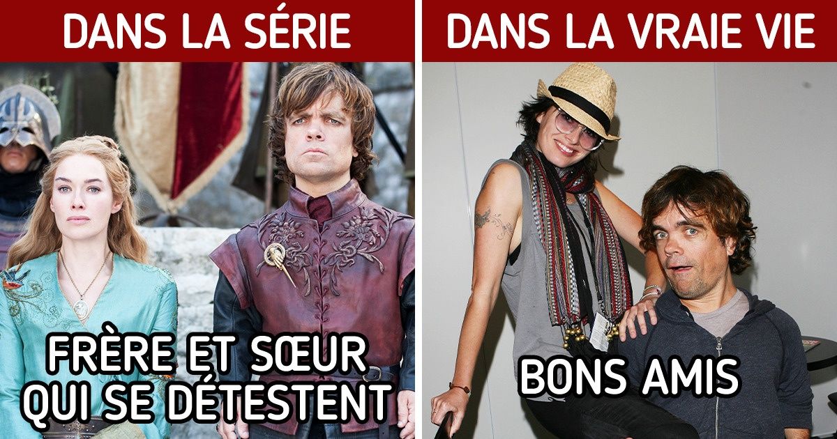 13 Duos d’acteurs qui ont interprété des ennemis, mais qui s’entendent bien dans la vraie vie 13 Duos d’acteurs qui ont interprété des ennemis, mais qui s’entendent bien dans la vraie vie